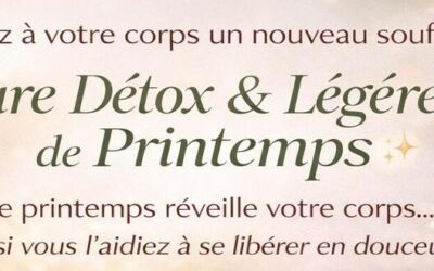 Cure Synergie Printemps : offrez à votre corps un grand nettoyage de saison